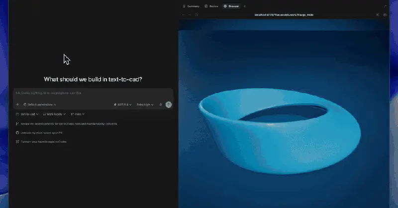 text-to-cad: ИИ-агент создаёт 3D-модели по тексту