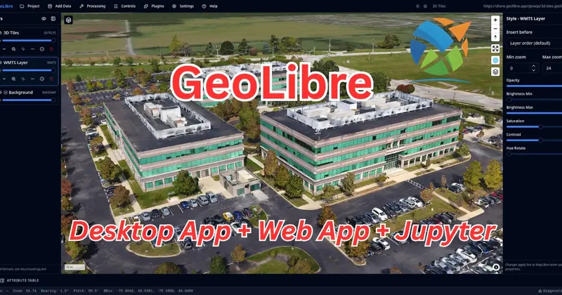 GeoLibre: облачная GIS-платформа без установки