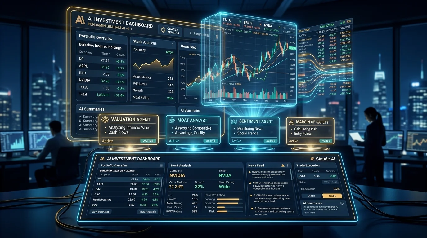 AI Berkshire: фреймворк стоимостного инвестирования на Claude Code