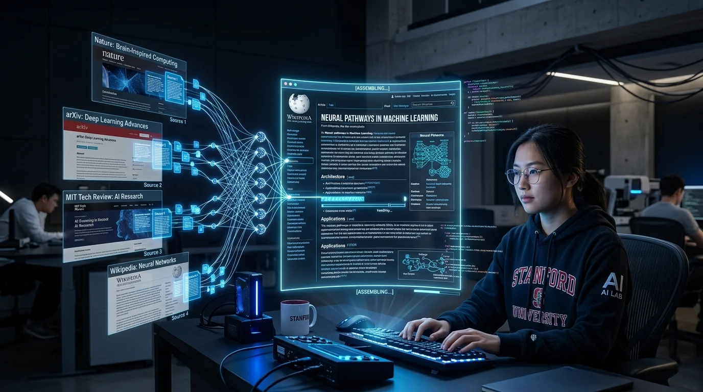 Stanford STORM: AI-генератор Wikipedia-статей с цитатами