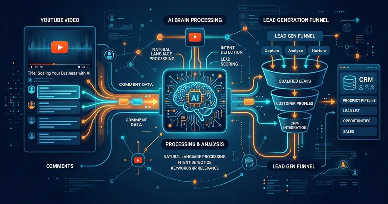 Автоответы на YouTube-комментарии через n8n: генерация лидов на автопилоте