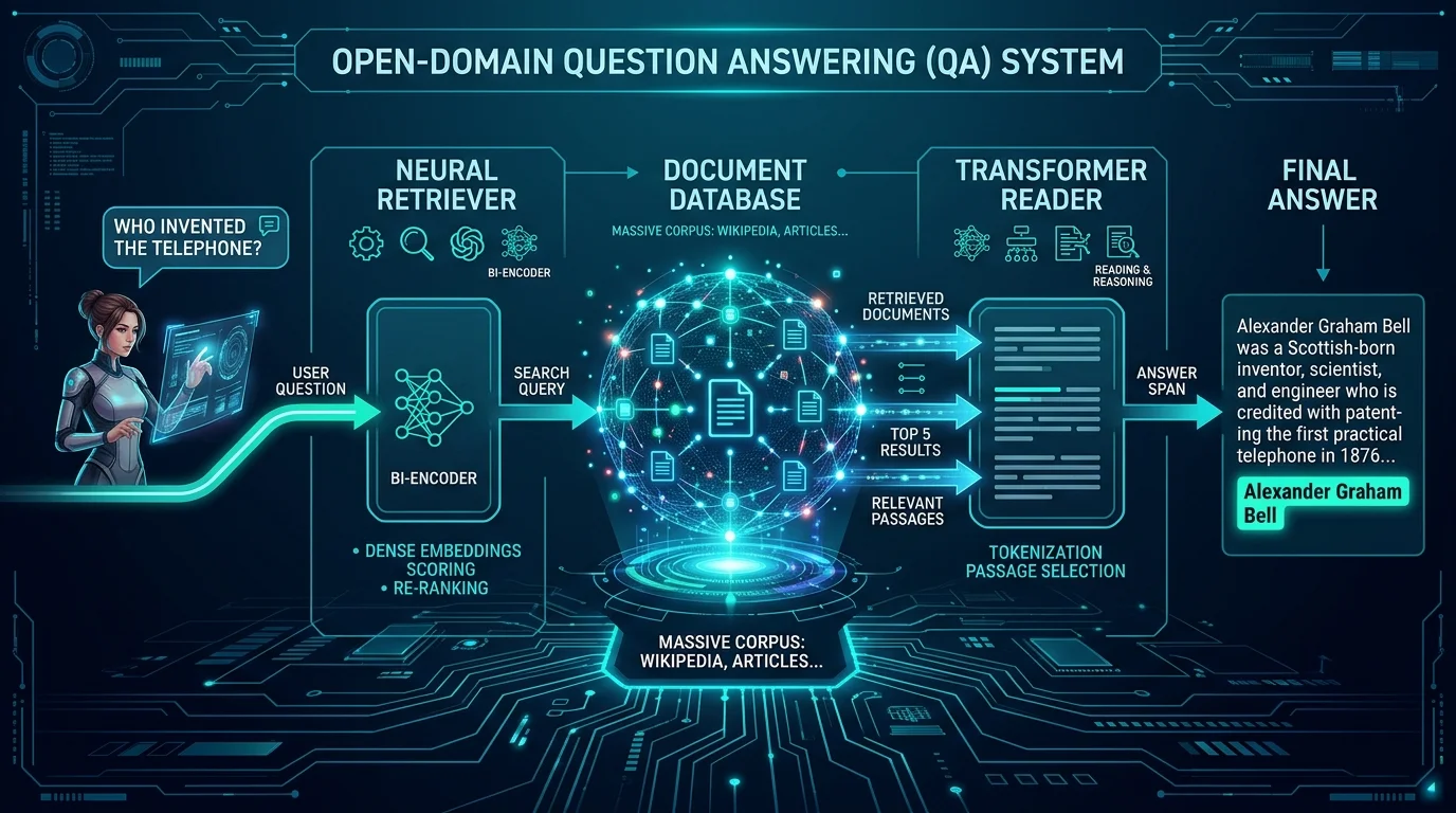 Как построить систему ответов на вопросы (ODQA)