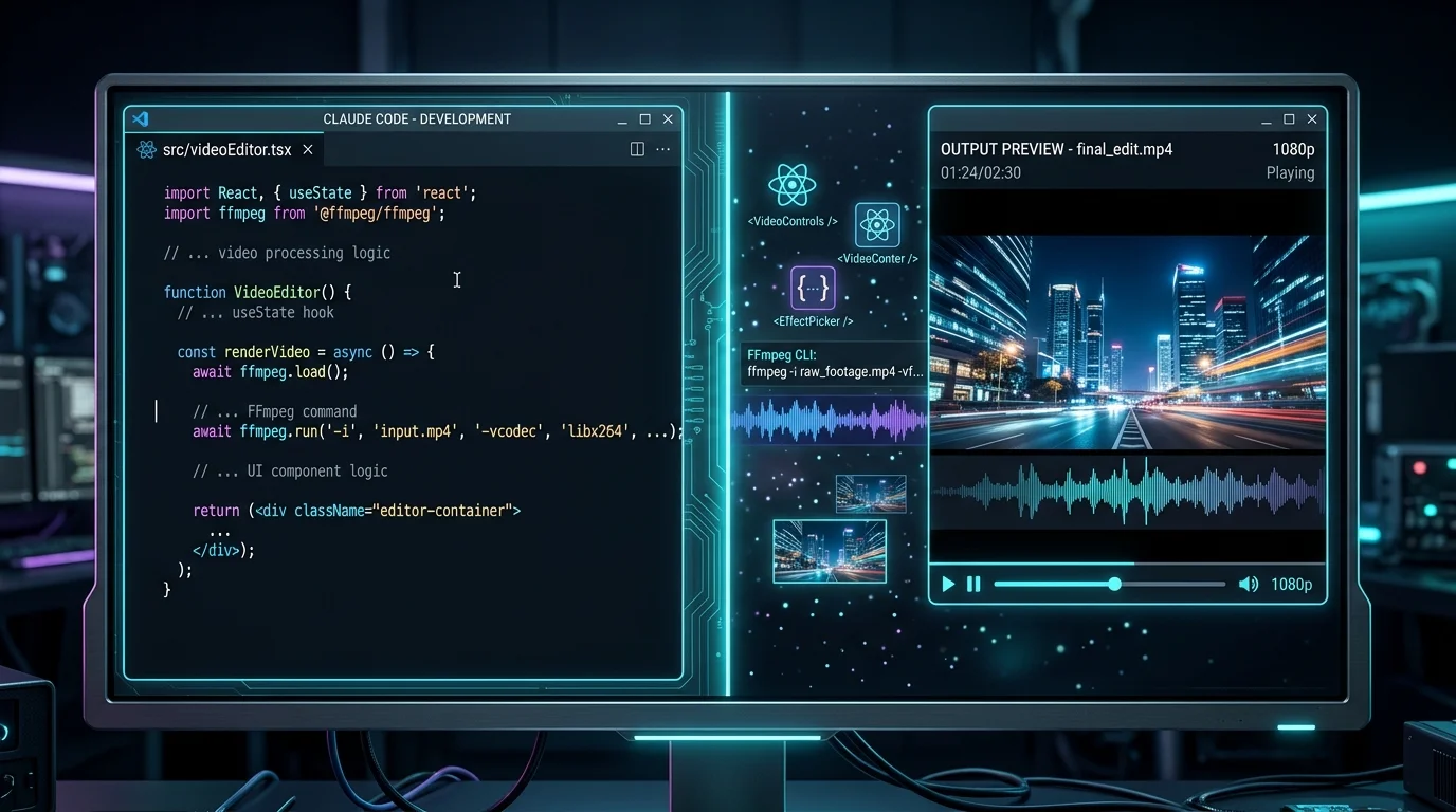 Видеоредактор для Claude Code: как это работает