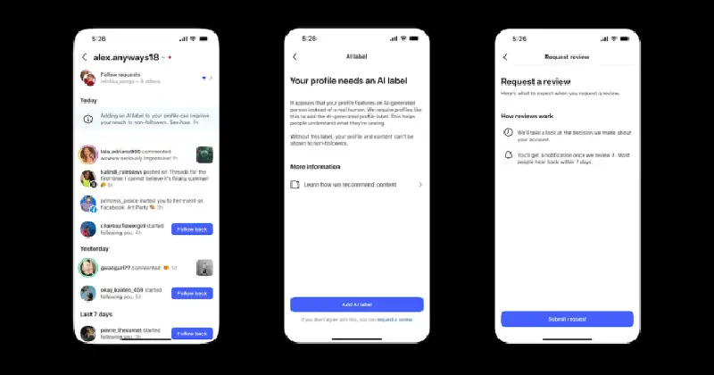 Instagram ограничит охват скрытых AI-профилей