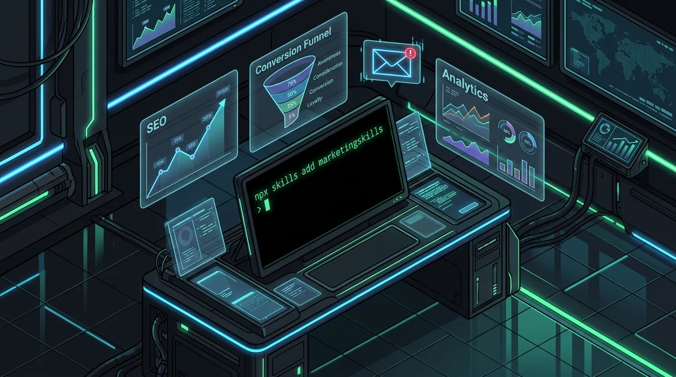 40 маркетинговых навыков для Claude Code и AI-агентов