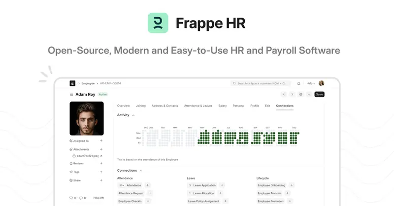 Frappe HRMS: обзор открытой HR-системы
