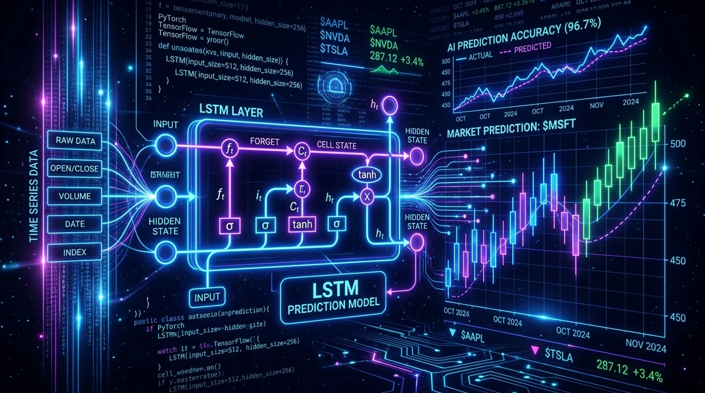 Предсказание цен акций с RNN и LSTM: полный гайд