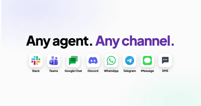 Channels SDK: любой AI-агент в Slack и MS Teams